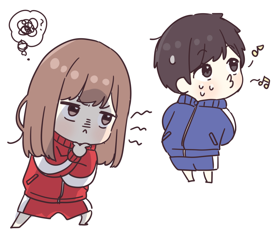 ジャージくんってば何か隠してる・・・？？