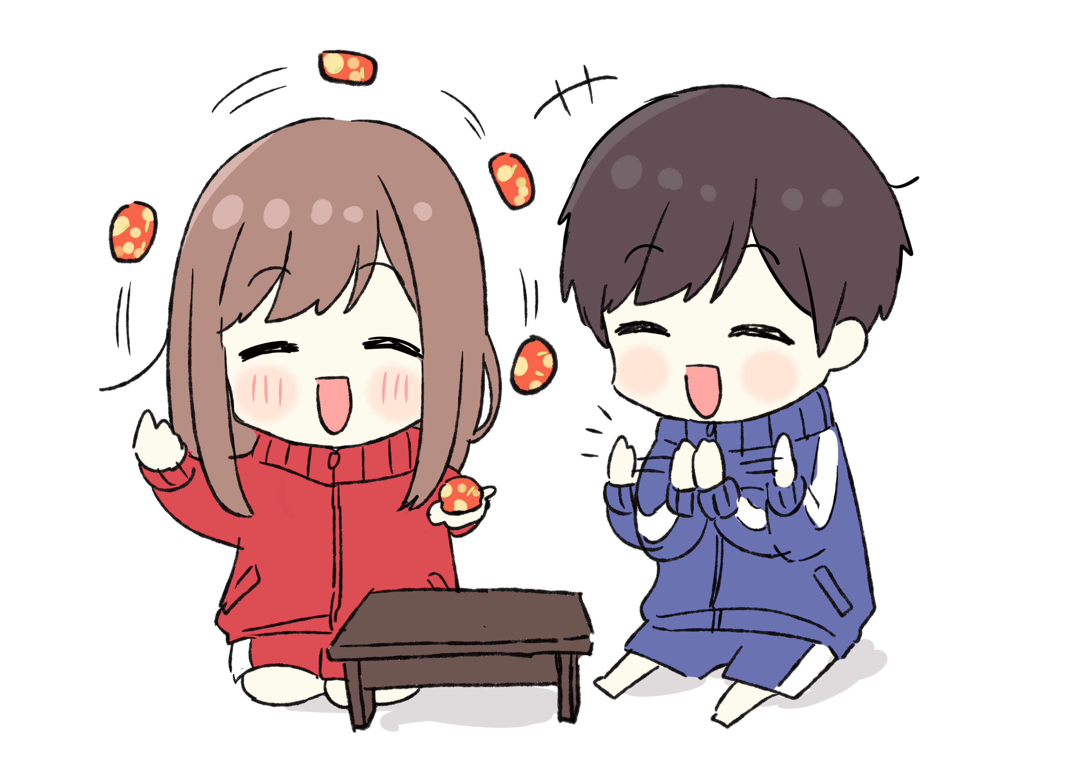 今日は一晩中遊んじゃうぞ～～