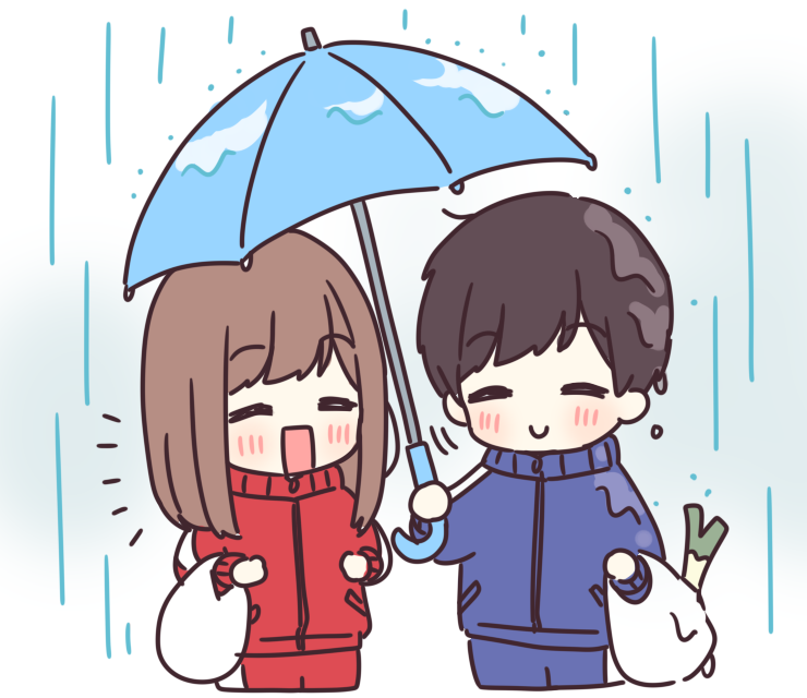 雨の日のお買い物♪