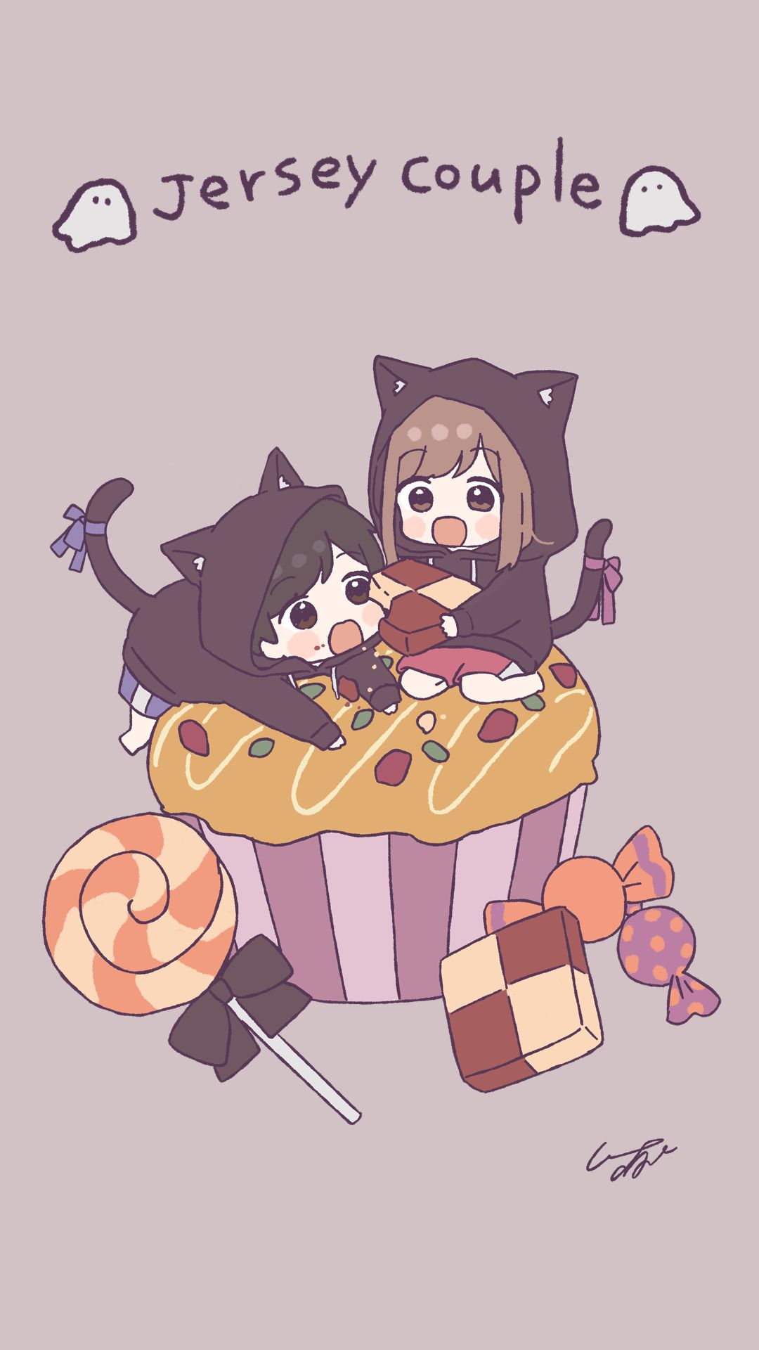 ジャージカップル ハロウィン